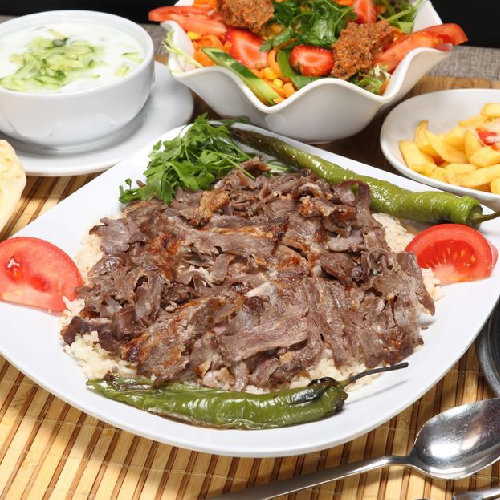 PİLAV ÜZERİ ET DÖNER